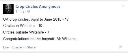 A screen capture that tells you all you need to know about a past 'boycott'.