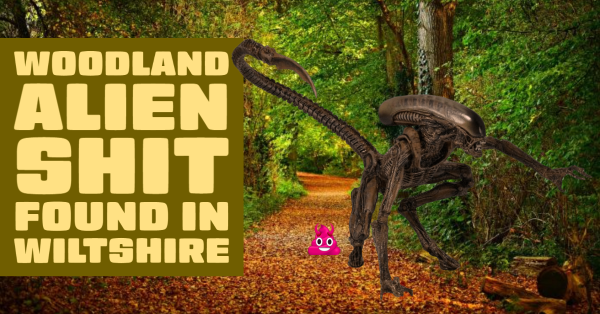 Alien Shit Found Near Crop Circle