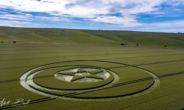 2018 Circles: Hackpen Hill (2), Near Broad Hinton, Wiltshire
