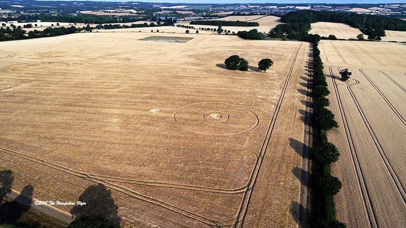 2018 Circles: Wyke Lane, East Worldham, Hampshire