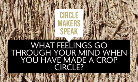 Circle Makers Speak #2: What Feelings Go Through Your Mind When You Have Made A Crop Circle?