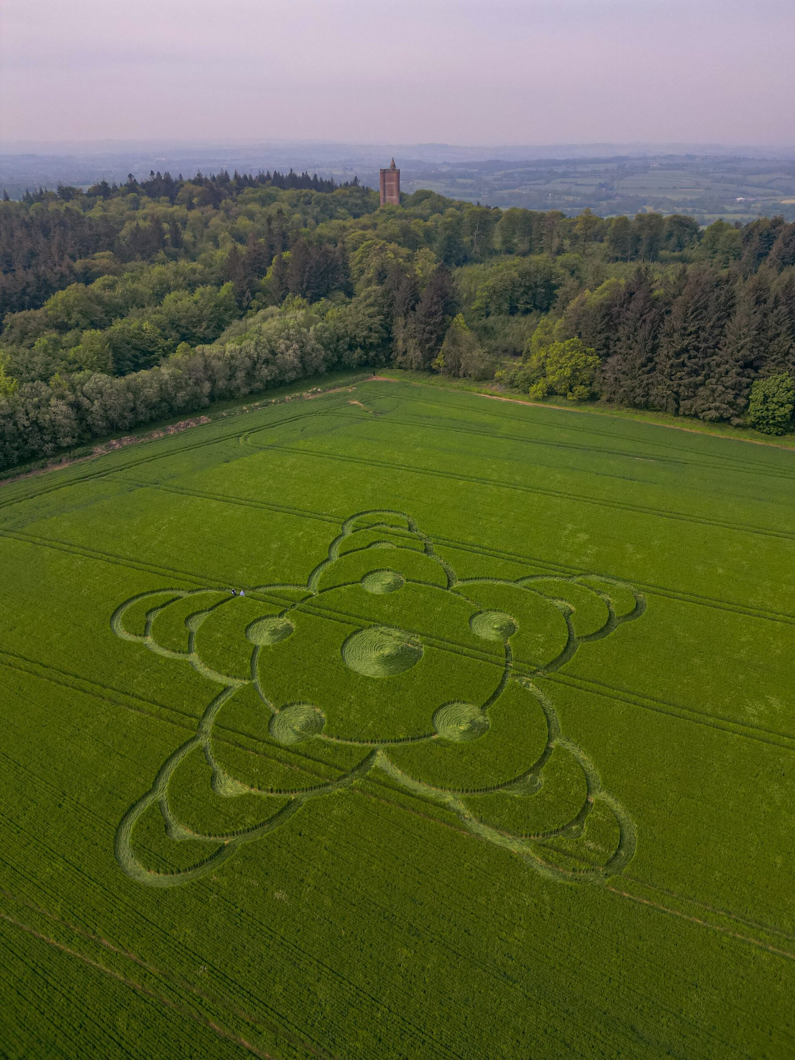 Alfred's Tower, Kingsettle Hill, May 2026. Photograph by Crop Circle Explorer/The Croppie